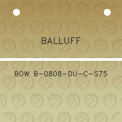 balluff-bow-b-0808-du-c-s75