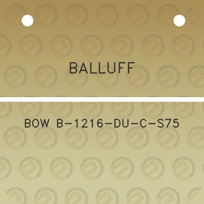 balluff-bow-b-1216-du-c-s75