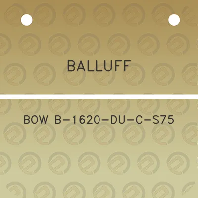 balluff-bow-b-1620-du-c-s75