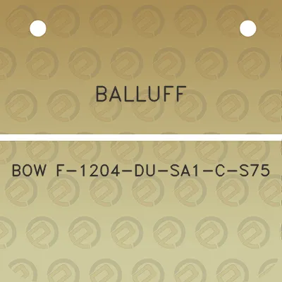 balluff-bow-f-1204-du-sa1-c-s75