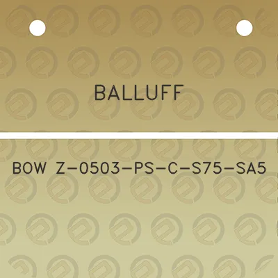 balluff-bow-z-0503-ps-c-s75-sa5