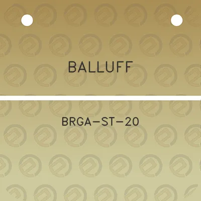 balluff-brga-st-20