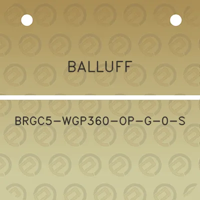 balluff-brgc5-wgp360-op-g-0-s