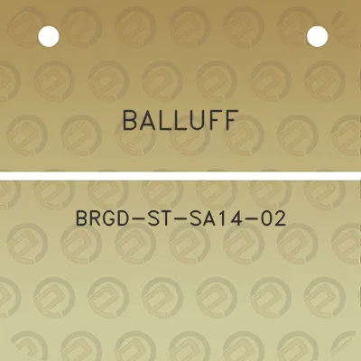 balluff-brgd-st-sa14-02