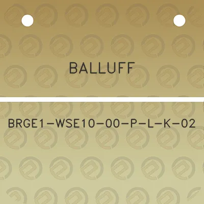 balluff-brge1-wse10-00-p-l-k-02