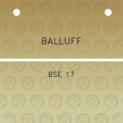 balluff-bse-17