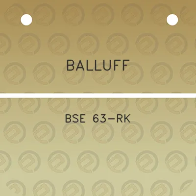 balluff-bse-63-rk