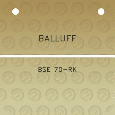 balluff-bse-70-rk