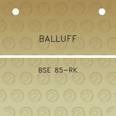 balluff-bse-85-rk