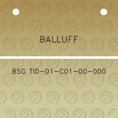 balluff-bsg-tid-01-c01-00-000