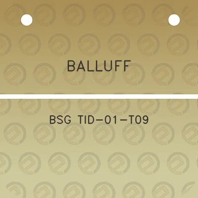 balluff-bsg-tid-01-t09