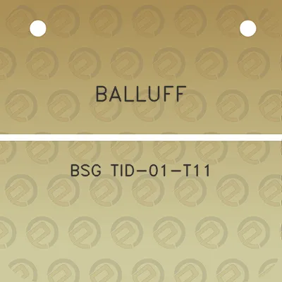 balluff-bsg-tid-01-t11