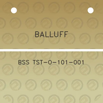 balluff-bss-tst-o-101-001