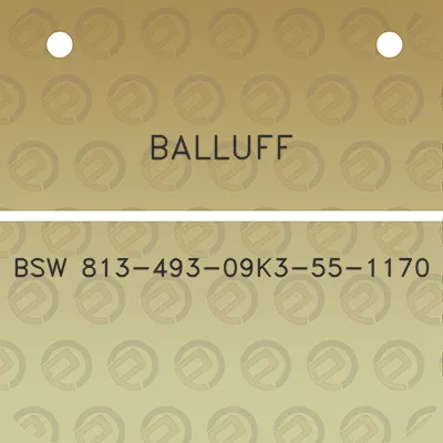 balluff-bsw-813-493-09k3-55-1170