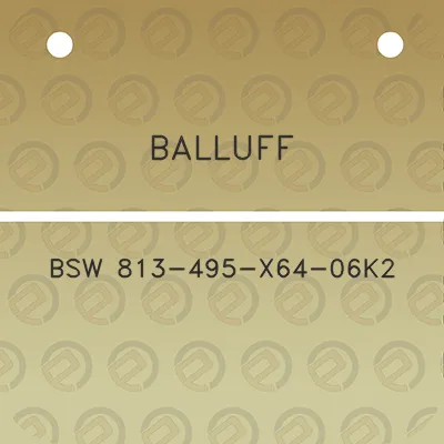 balluff-bsw-813-495-x64-06k2