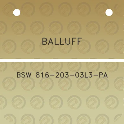 balluff-bsw-816-203-03l3-pa