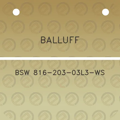 balluff-bsw-816-203-03l3-ws