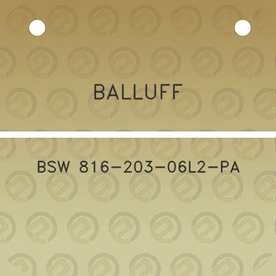 balluff-bsw-816-203-06l2-pa