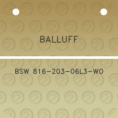 balluff-bsw-816-203-06l3-wo