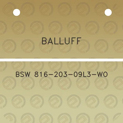 balluff-bsw-816-203-09l3-wo