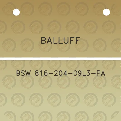 balluff-bsw-816-204-09l3-pa