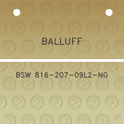 balluff-bsw-816-207-09l2-ng