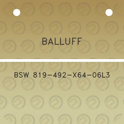 balluff-bsw-819-492-x64-06l3