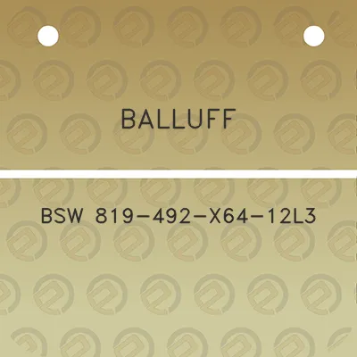 balluff-bsw-819-492-x64-12l3