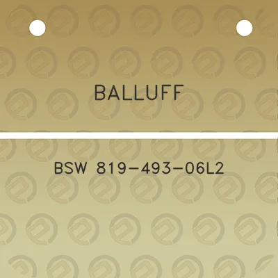 balluff-bsw-819-493-06l2