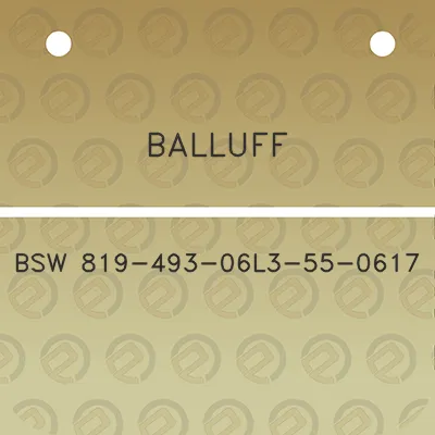 balluff-bsw-819-493-06l3-55-0617