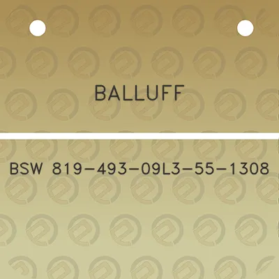 balluff-bsw-819-493-09l3-55-1308