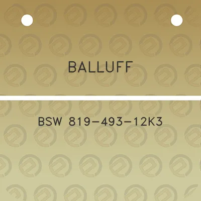 balluff-bsw-819-493-12k3