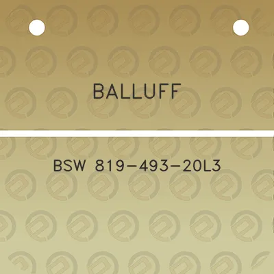 balluff-bsw-819-493-20l3