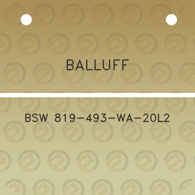 balluff-bsw-819-493-wa-20l2