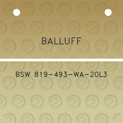 balluff-bsw-819-493-wa-20l3