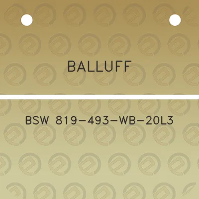 balluff-bsw-819-493-wb-20l3