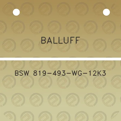 balluff-bsw-819-493-wg-12k3