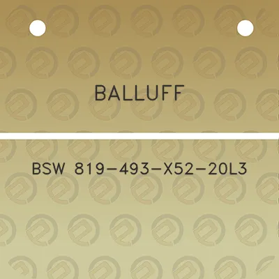 balluff-bsw-819-493-x52-20l3