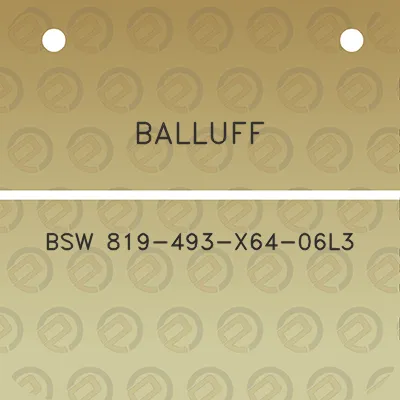 balluff-bsw-819-493-x64-06l3