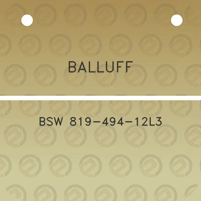 balluff-bsw-819-494-12l3