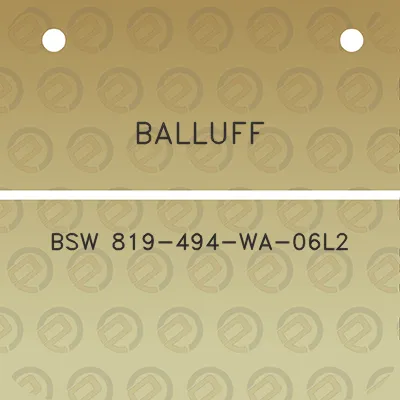 balluff-bsw-819-494-wa-06l2