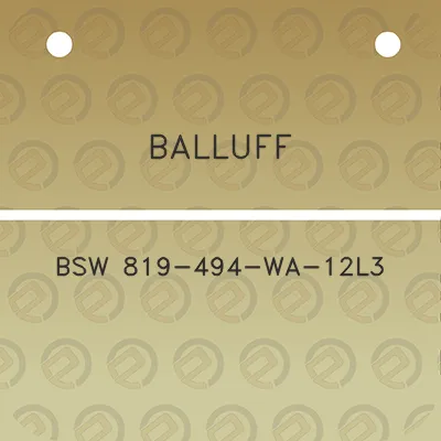 balluff-bsw-819-494-wa-12l3