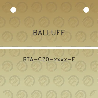 balluff-bta-c20-xxxx-e