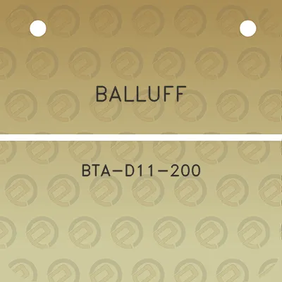 balluff-bta-d11-200