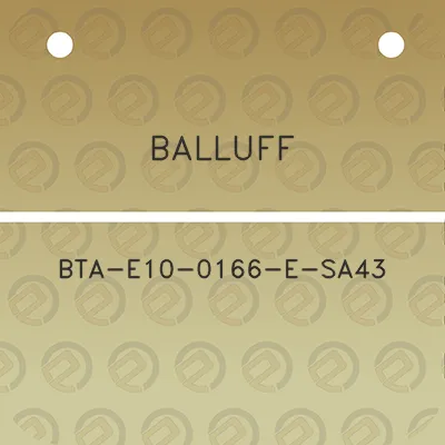 balluff-bta-e10-0166-e-sa43