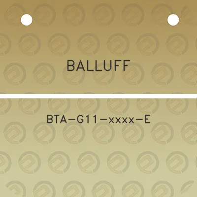 balluff-bta-g11-xxxx-e