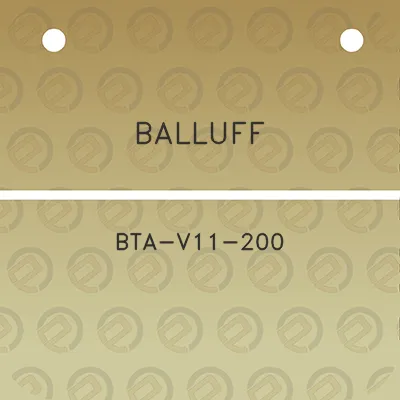 balluff-bta-v11-200