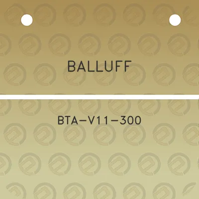 balluff-bta-v11-300