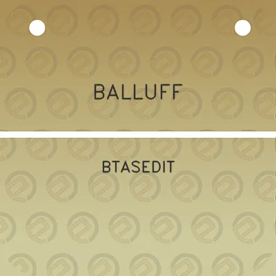 balluff-btasedit