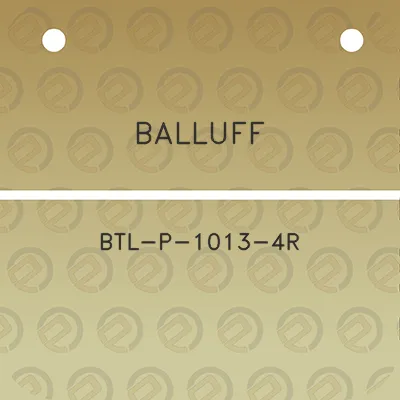 balluff-btl-p-1013-4r